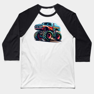 Monster Truck Baseball T-Shirt